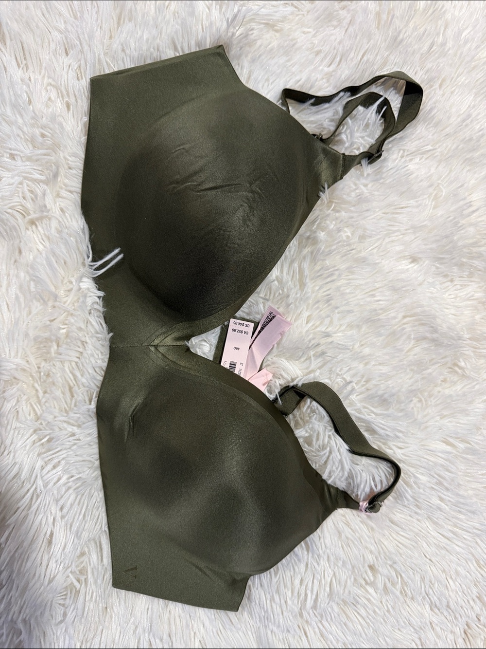 Victoria's Secret Olive Green Seamless T-Shirt Bra